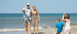 Familie in Henne Strand - Henne Strand